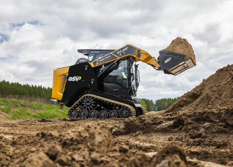 ASV RT-65 MAX-Series™ Posi-Track® compact track loader